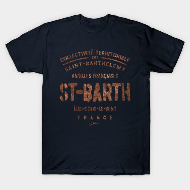 St. Barth, French Antilles T-Shirt by jcombs